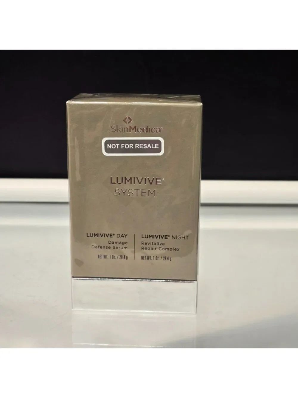 SkinMedica LUMIVIVE System Day & Night Serum Set Retail $268
